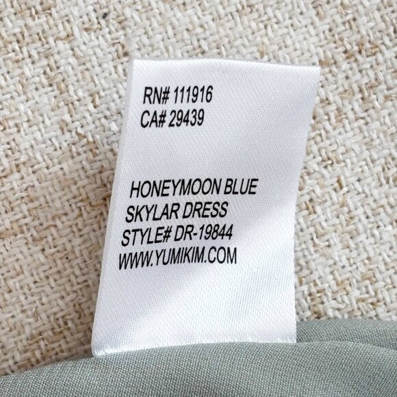 Yumi Kim Honeymoon Blue Skylar Dress size Small - Picture 9 of 10